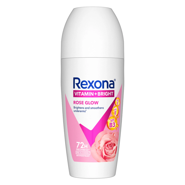 Rexona Roll On Deodorant Rose Glow 45ml