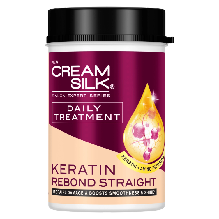 Cream Silk Treatment Keratin Rebond Straight
