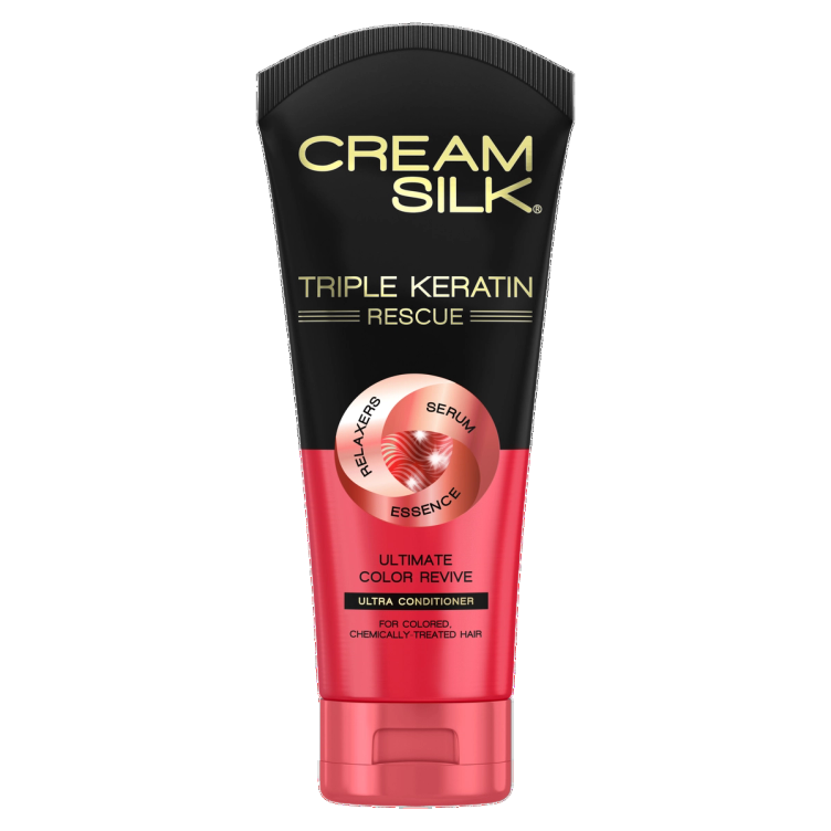 Cream Silk Triple Keratin Rescue Ultimate Color Revive Conditioner