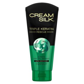 Cream Silk Triple Keratin Rescue Ultimate Hairfall Defiance Conditioner