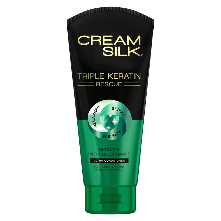 Cream Silk Triple Keratin Rescue Ultimate Hair Fall Defiance Ultra Conditioner 