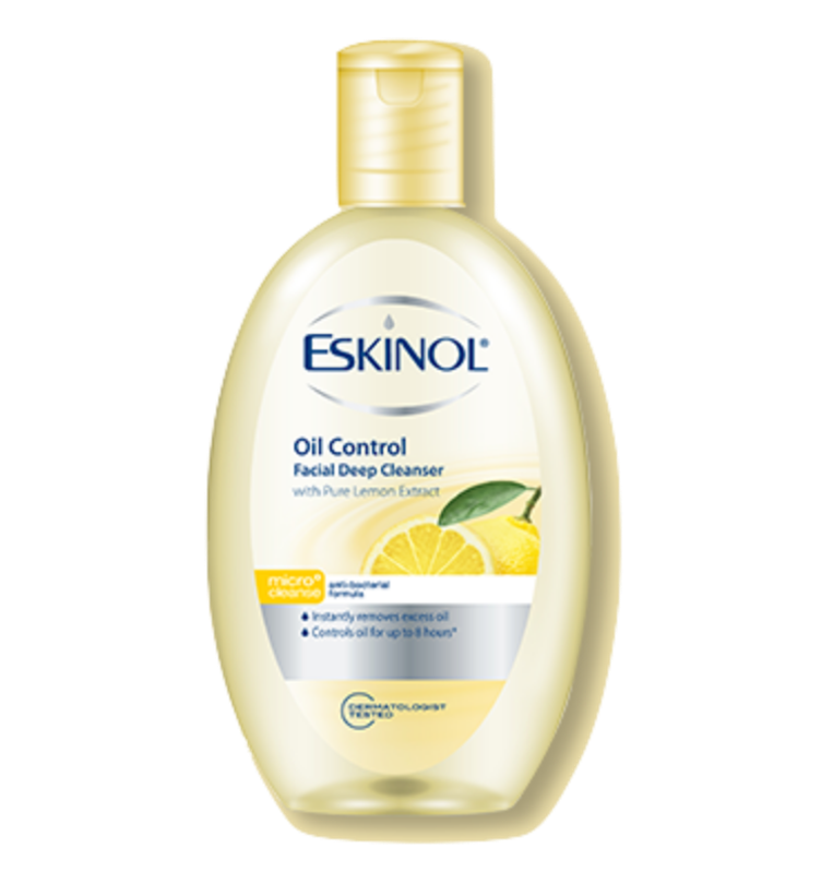 Eskinol Facial Deep Cleanser Oil Control With Pure Lemon Extract