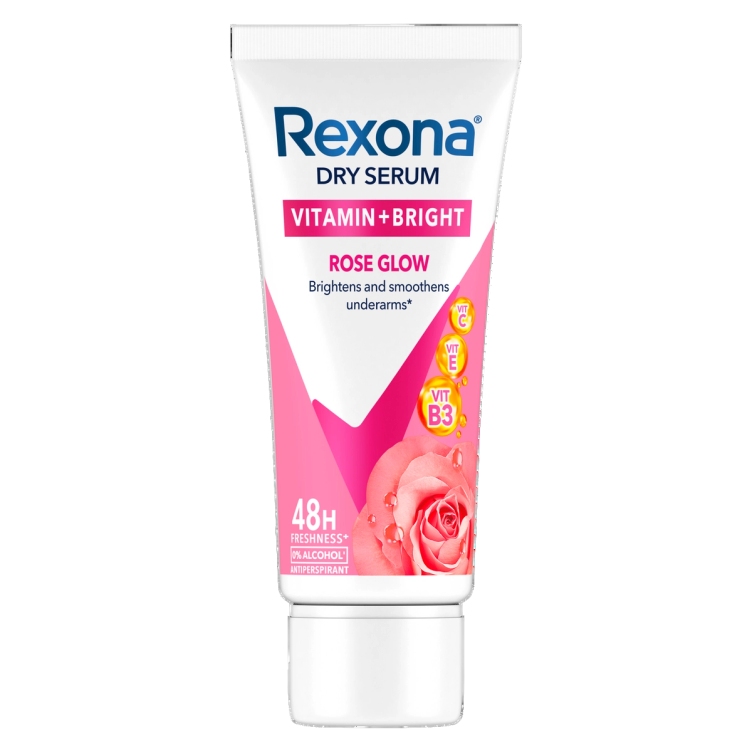 Rexona Dry Serum Deodorant Rose Glow 40ml