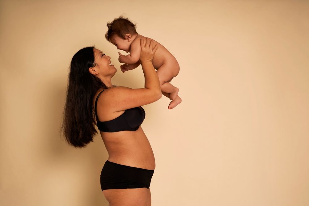 The day I stopped hiding my postpartum body from my husband