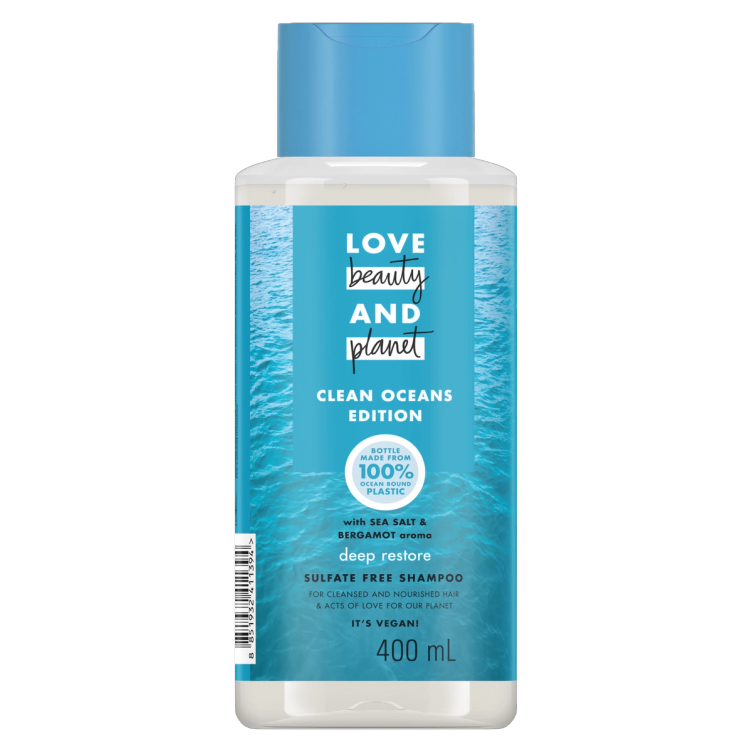 Love Beauty and Planet Sea Salt & Bergamot Deep Restore Shampoo