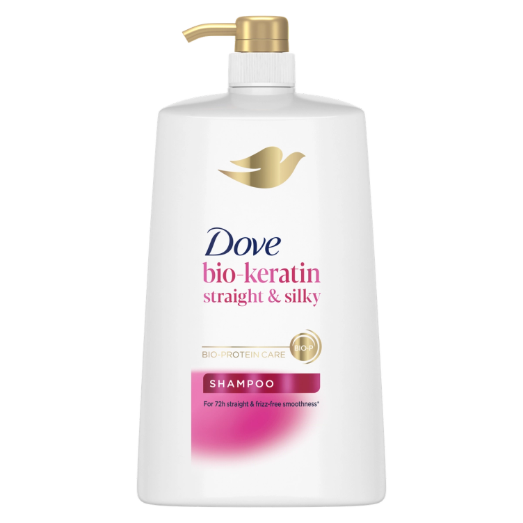 Dove Bio-keratin Straight & Silky Shampoo