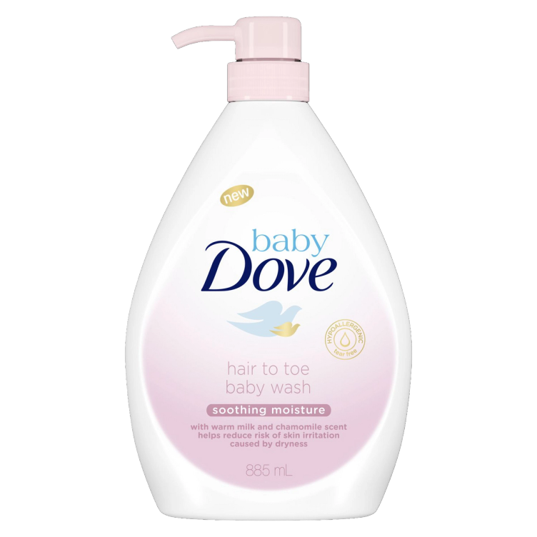 Baby Dove Hair To Toe Rich Soothing Moisture