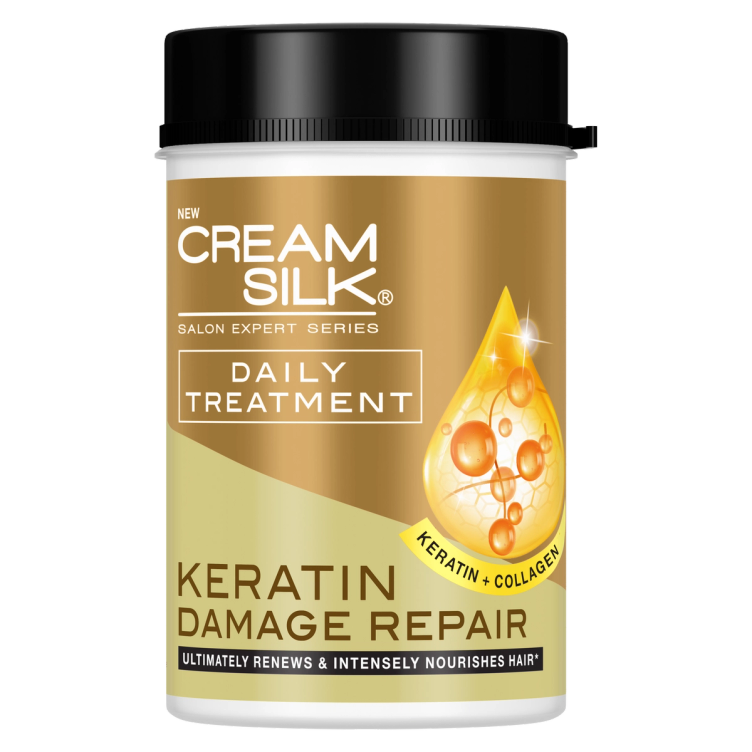 Cream Silk Treatment Keratin Damage Repair