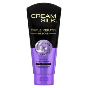 Cream Silk Triple Keratin Rescue Ultimate Bleach Enhance Conditioner