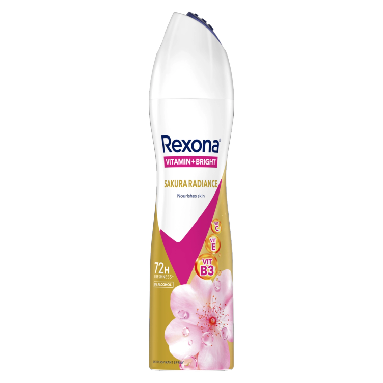 Rexona Vitamin + Bright Deodorant Spray Sakura Radiance 135m