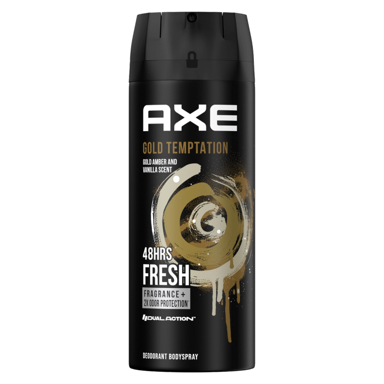 axe deo bodyspray gold temptation