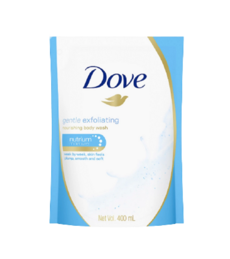 Dove Body Wash Refill Pouch Gentle Exfoliating