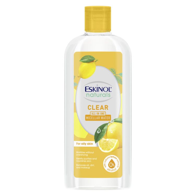 eskinol naturals micellar water clear with natural lemon extracts