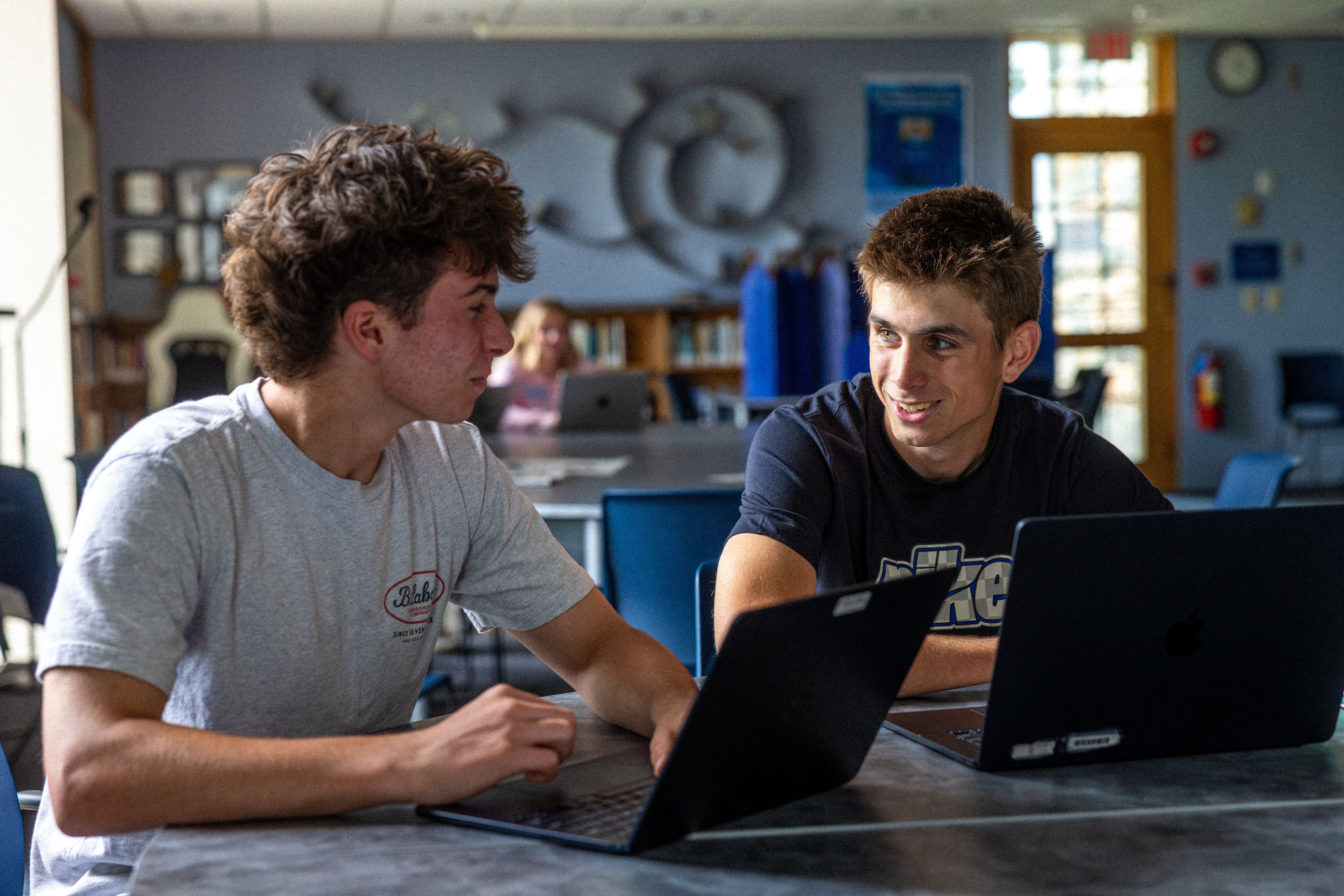 Students in Library