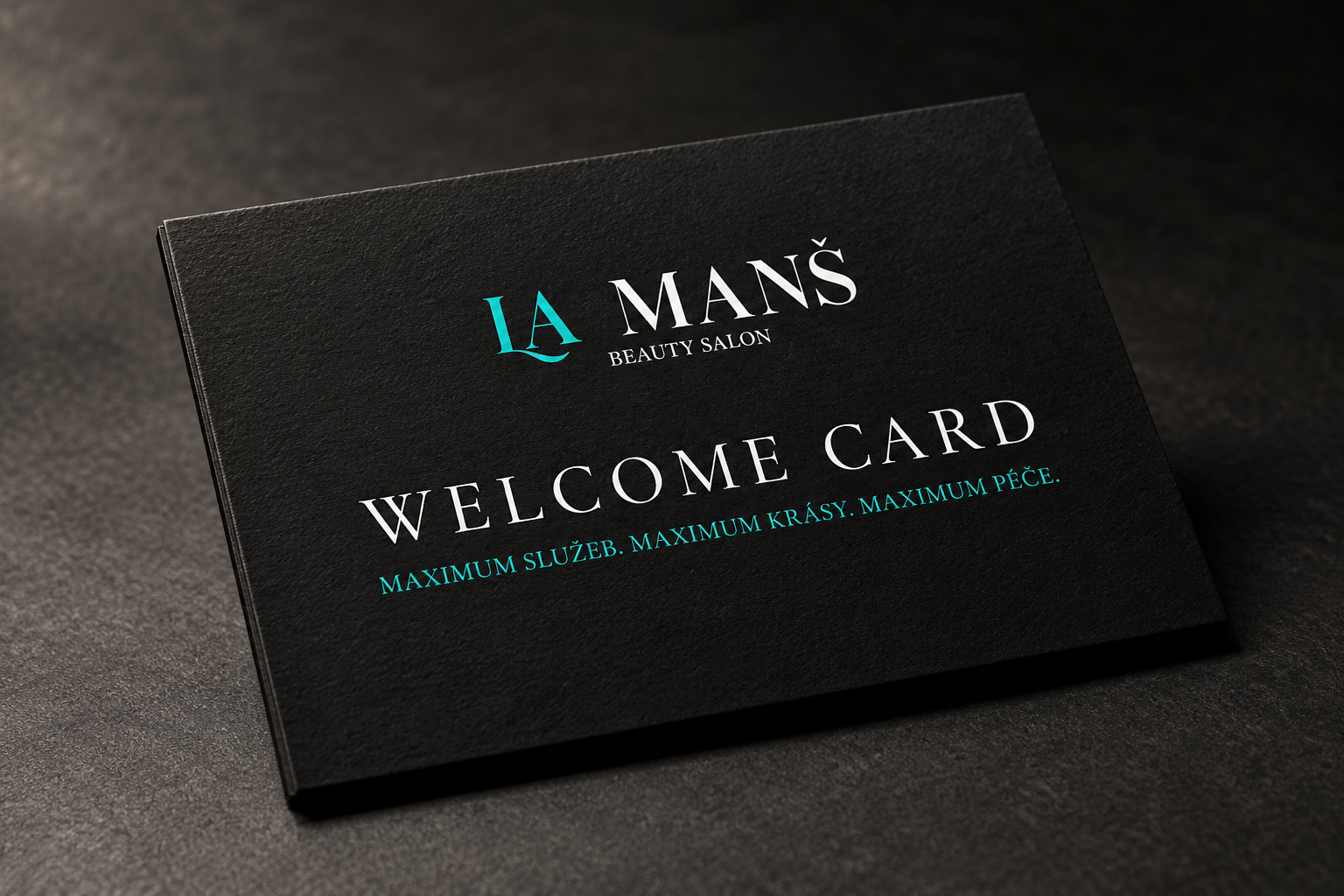 Welcome karta je určena každému novému klientovi, platí po dobu dvou měsíců a nabízí slevy na tři libovolné procedury v našem salon. Welcome karta se nekombinuje s aktuálními akcemi ani jinými slevami v salonu.