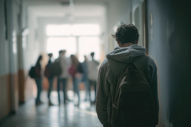 Mobbing i ungdomsskolen.