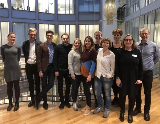 Delegasjonen fra Børneudvalget i Fredriksberg kommune i Danmark.