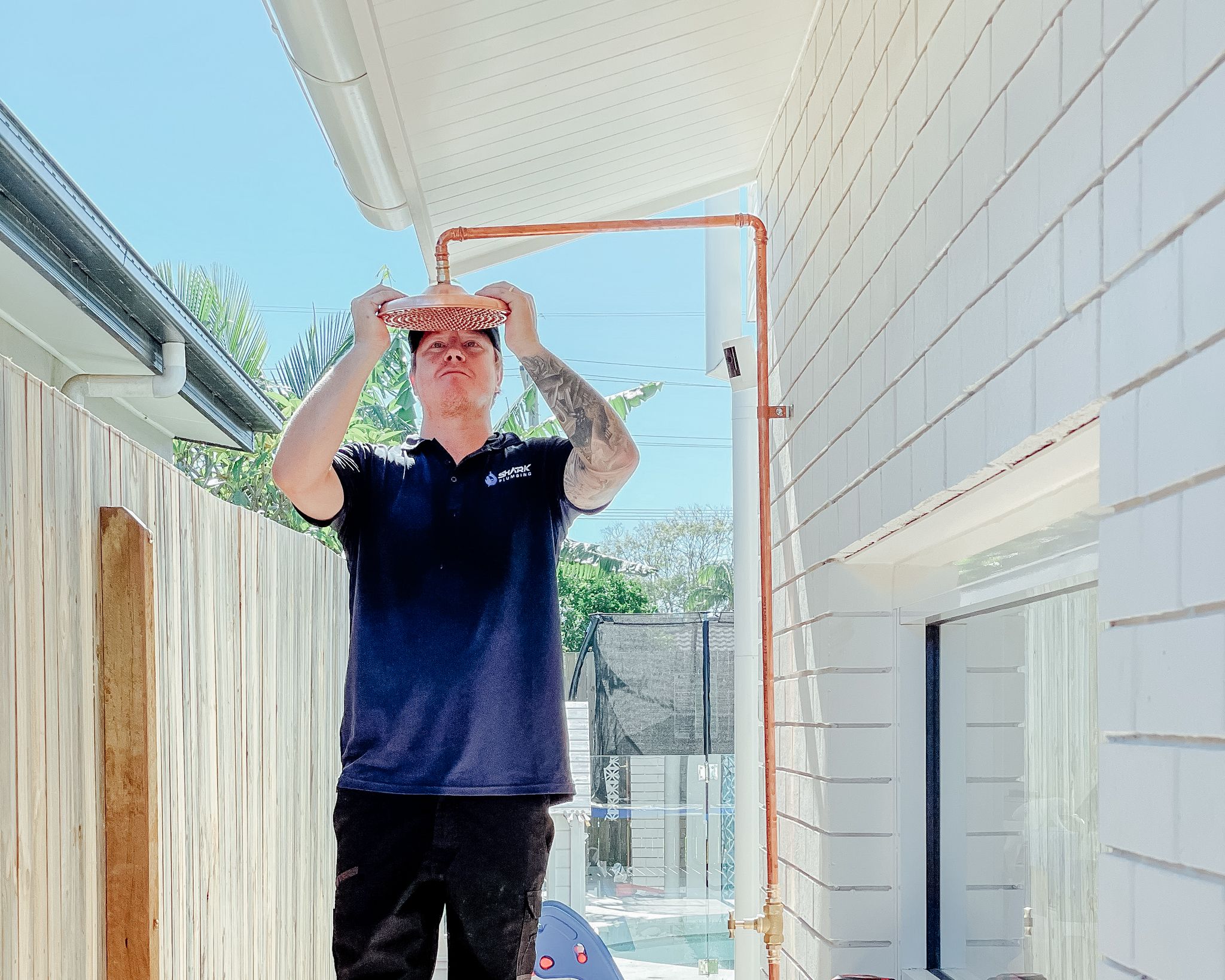 Outdoor Shower Installation Gold Coast