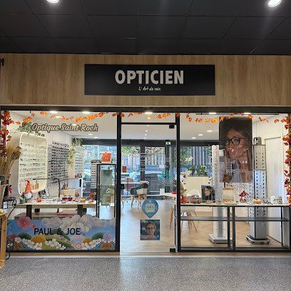 Façade de la boutique Optique Saint Roch, opticien indépendant à Nice
