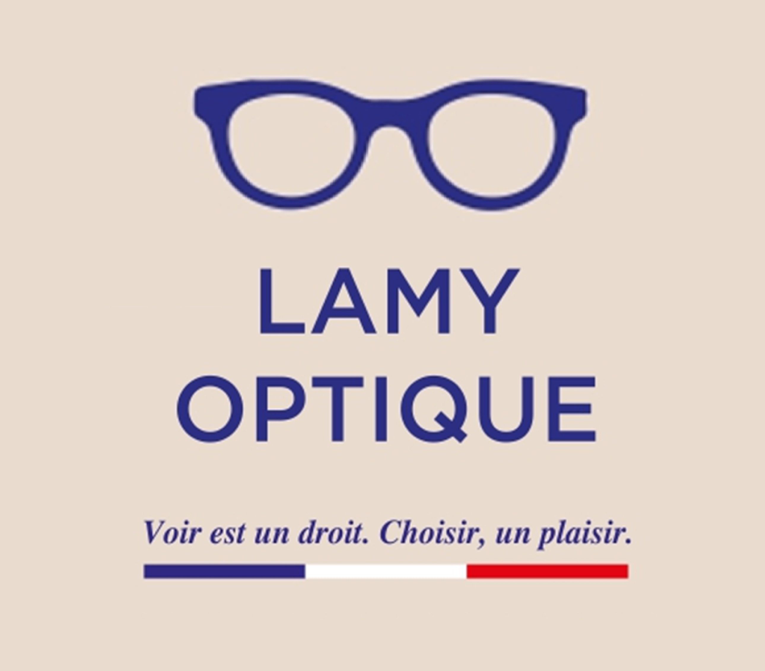 Façade de la boutique Lamy Optique, opticien indépendant à Grenoble