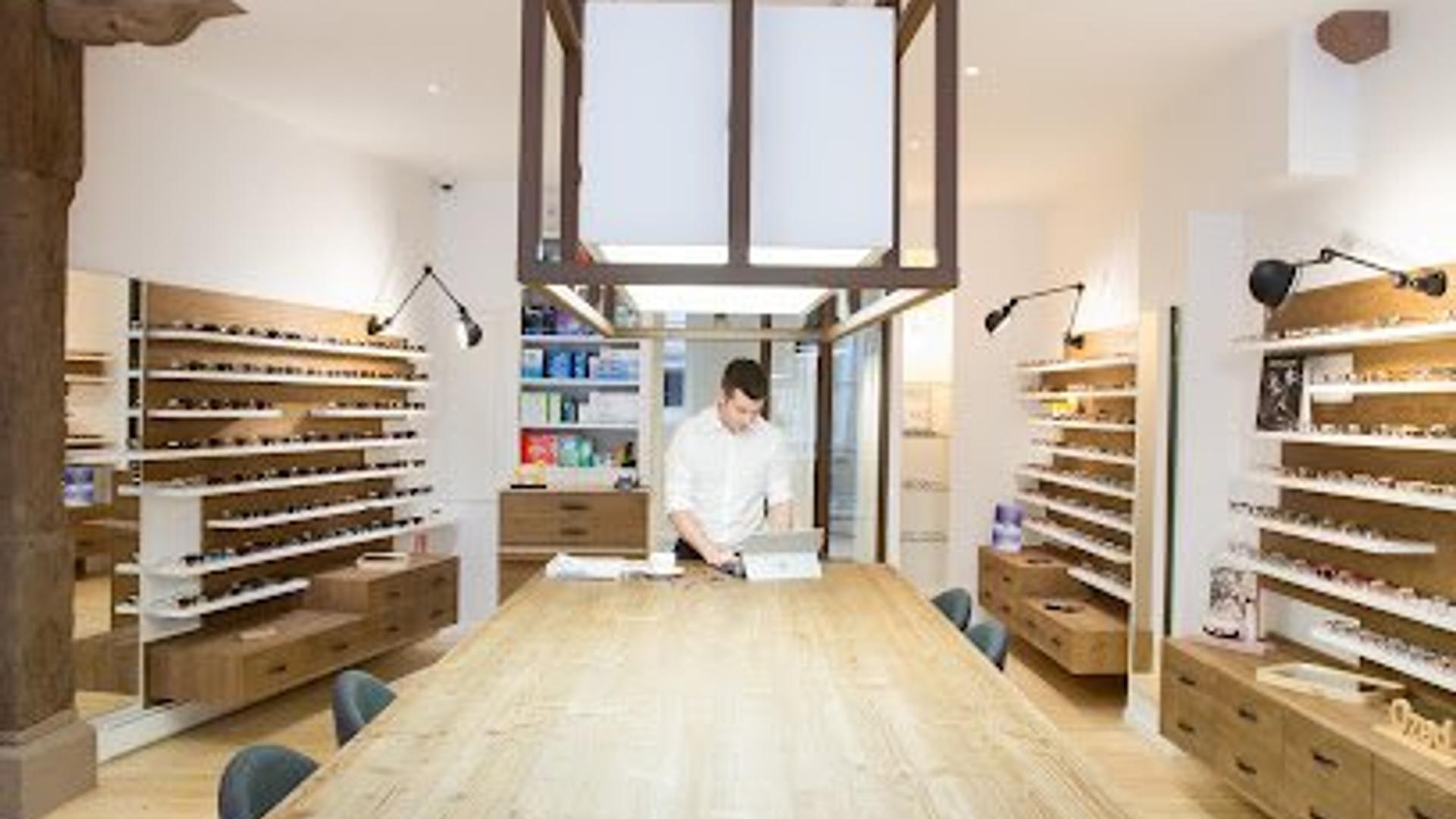 Façade de la boutique La Lunetterie, opticien indépendant à Strasbourg