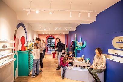 Façade de la boutique Anne & Valentin SUPERKIDS - Opticien pour enfants, opticien indépendant à Rennes