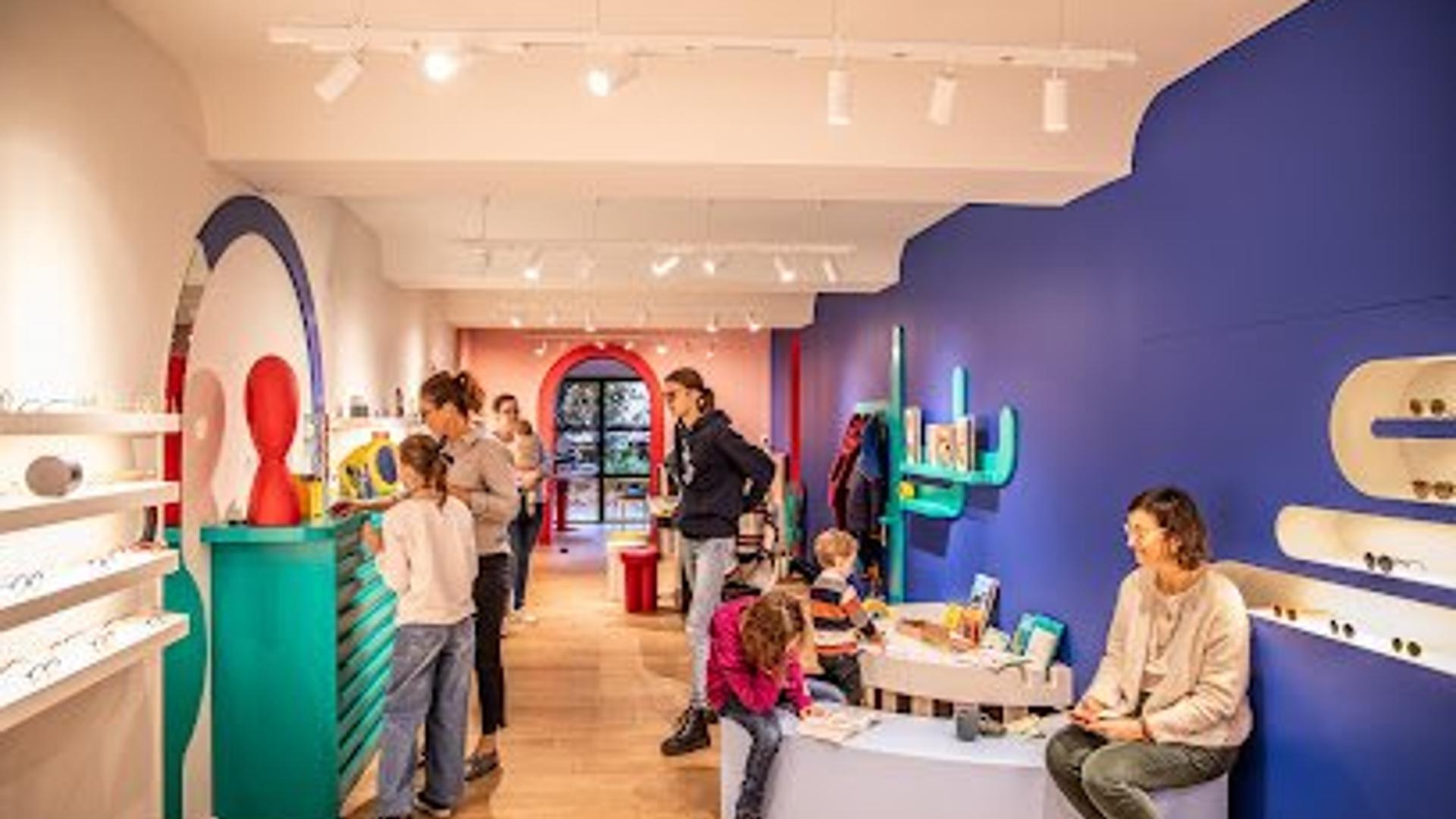 Façade de la boutique Anne & Valentin SUPERKIDS - Opticien pour enfants, opticien indépendant à Rennes