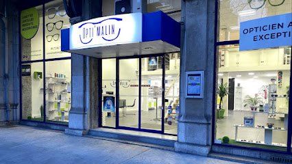 Façade de la boutique Opti’Malin Opticien, opticien indépendant à Grenoble