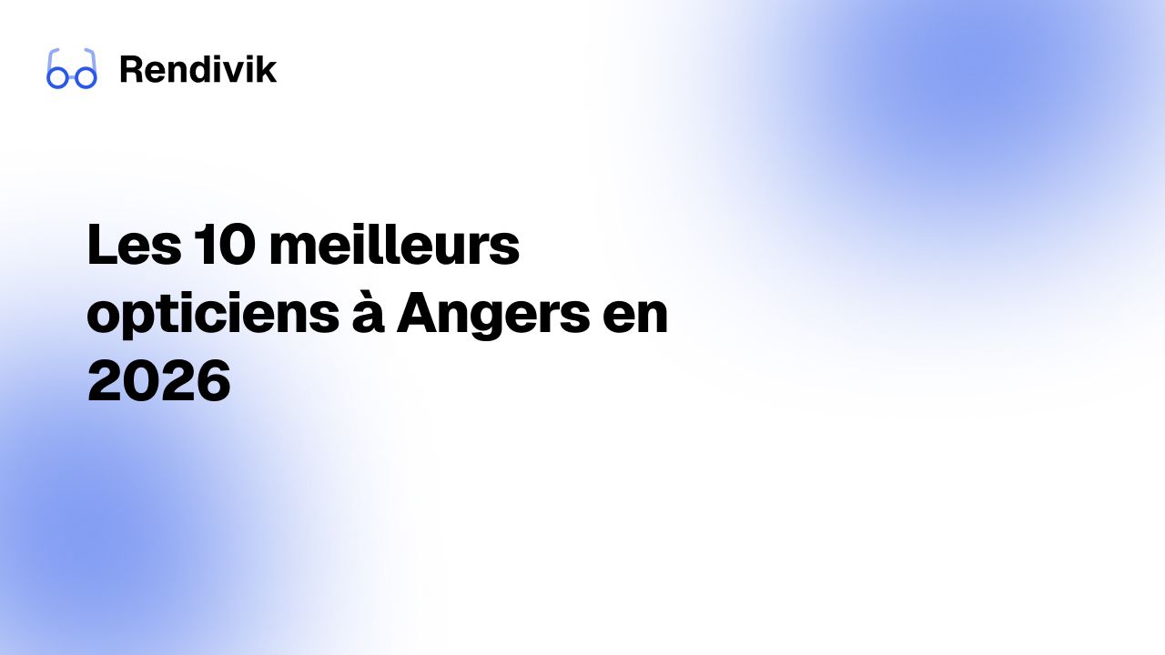 Illustration Rendivik des opticiens à Angers