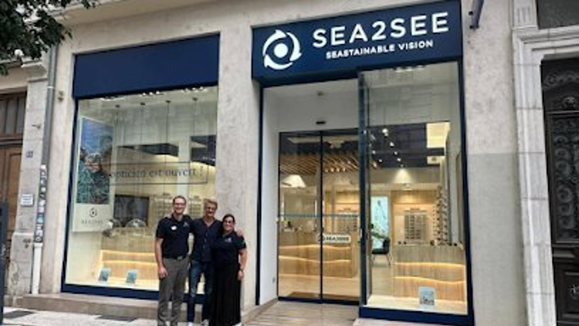 Façade de la boutique Sea2see Opticien - Grenoble, opticien indépendant à Grenoble