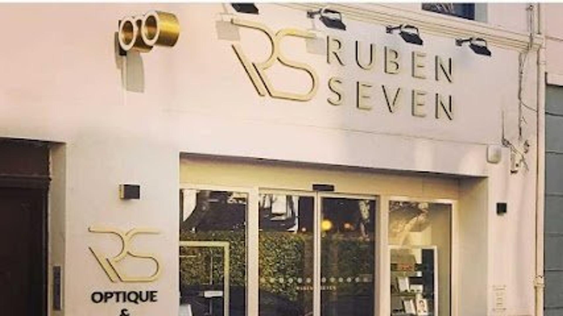 Façade de la boutique Opticien Marseille - RUBEN SEVEN, opticien indépendant à Marseille