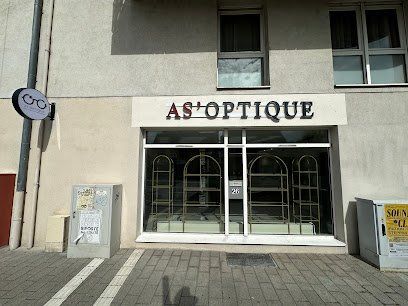 Façade de la boutique AS'OPTIQUE, opticien indépendant à Strasbourg