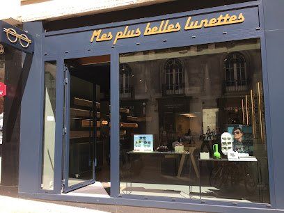 Façade de la boutique Mes Plus Belles Lunettes - Rue Franklin, opticien indépendant à Nantes