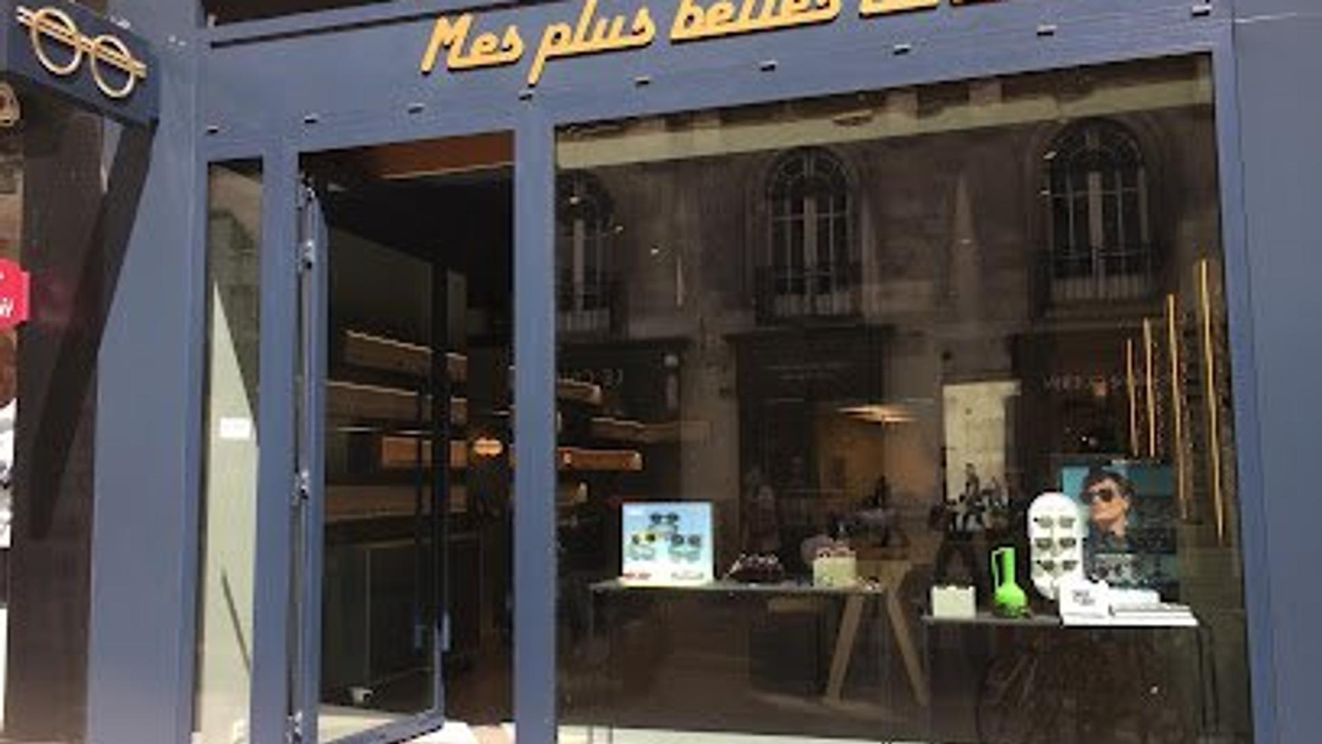 Façade de la boutique Mes Plus Belles Lunettes - Rue Franklin, opticien indépendant à Nantes
