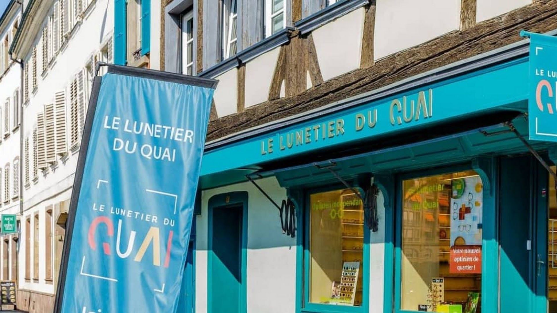 Devanture de Le Lunetier du Quai à Strasbourg