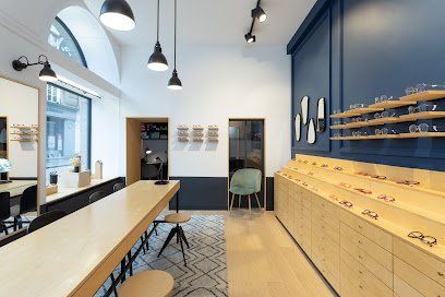 Façade de la boutique Optique Venez Voir, opticien indépendant à Rennes