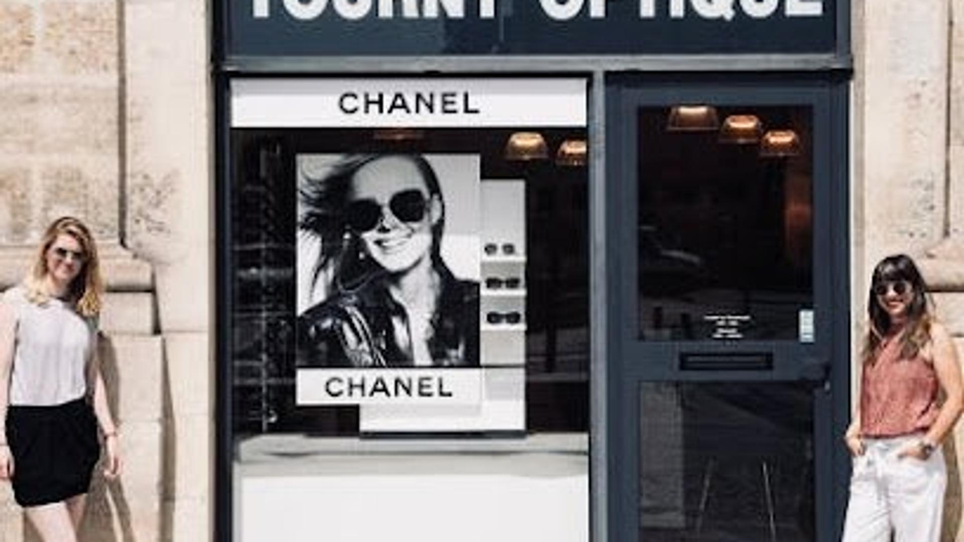 Façade de la boutique Tourny Optique, opticien indépendant à Bordeaux