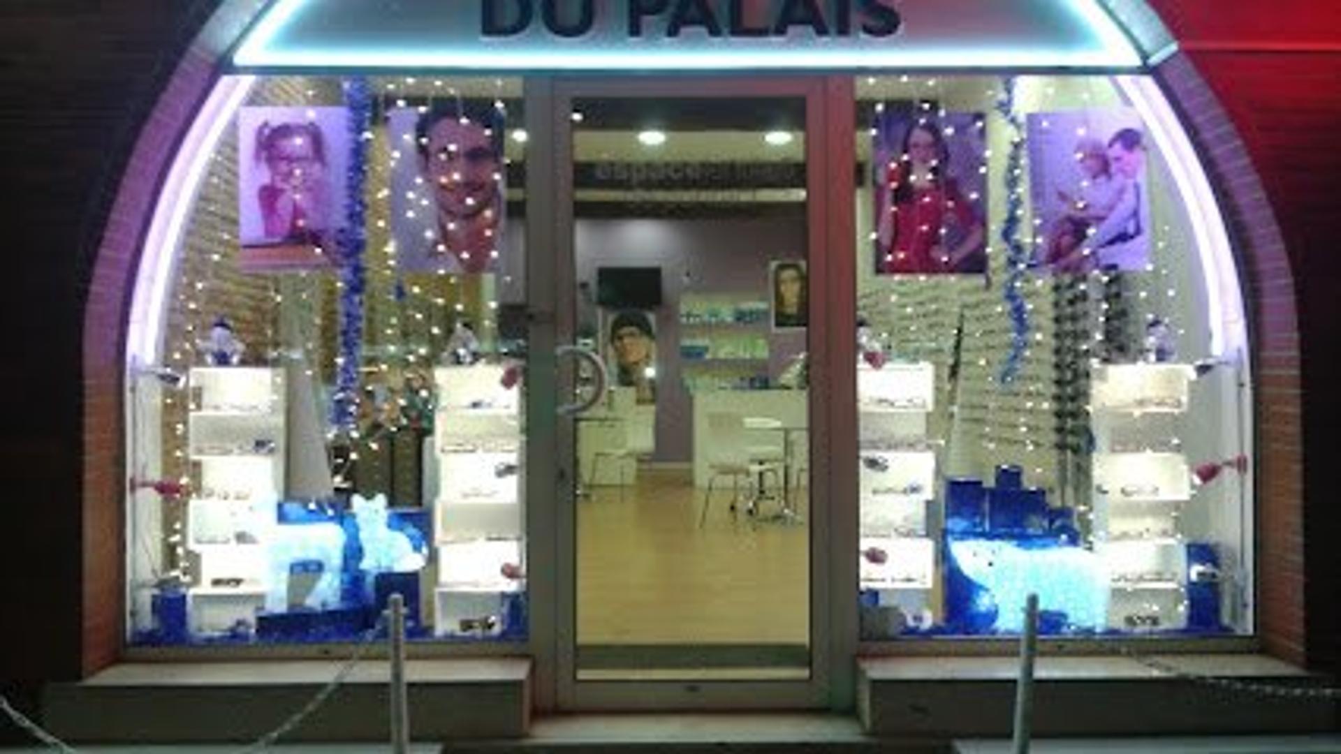 Façade de la boutique Optique Du Palais, opticien indépendant à Toulouse