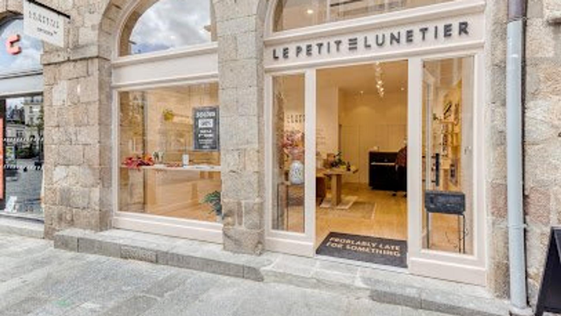 Façade de la boutique Opticien Rennes - Le Petit Lunetier, opticien indépendant à Rennes