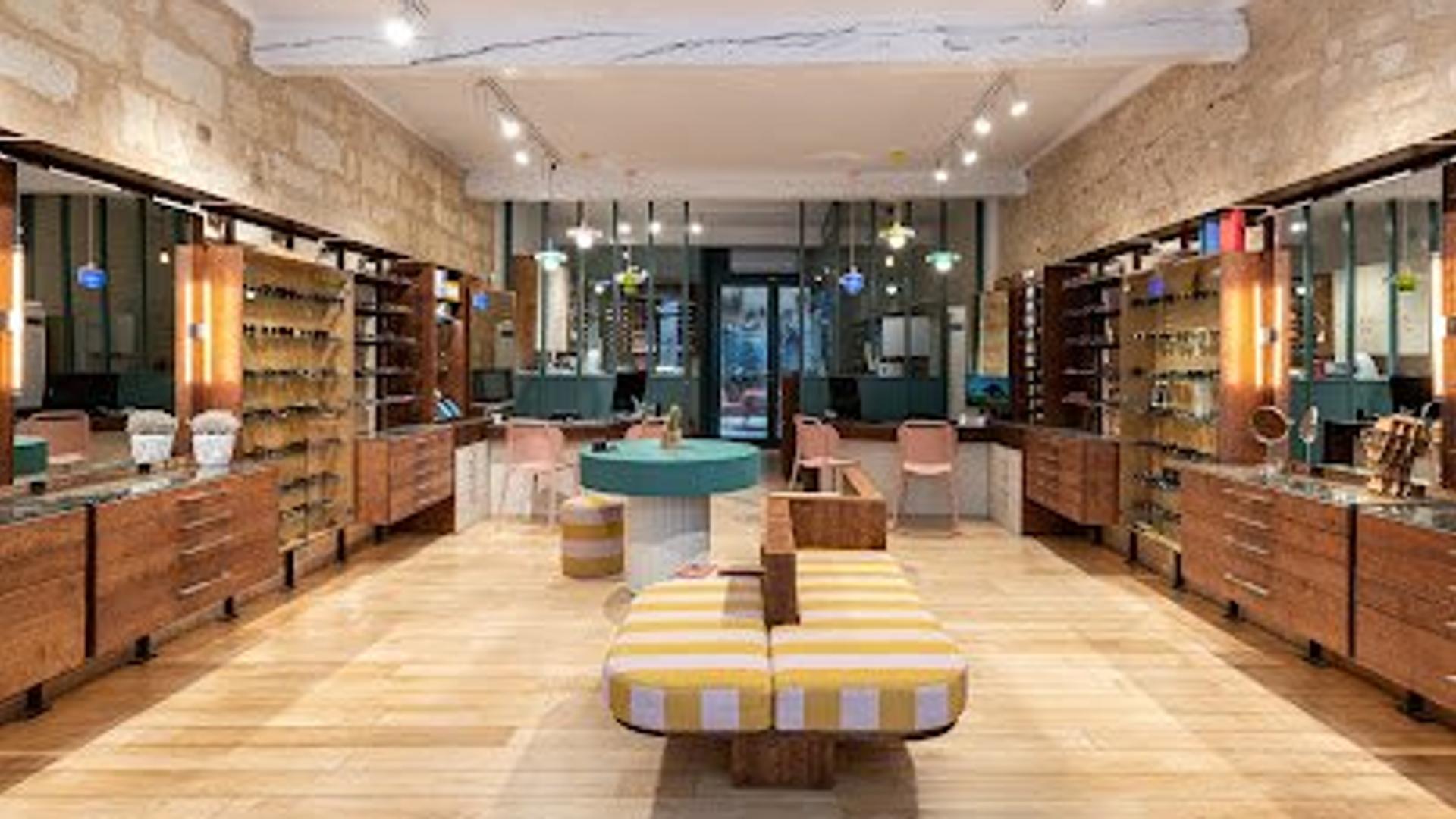 Façade de la boutique Les Belles Gueules, opticien indépendant à Bordeaux