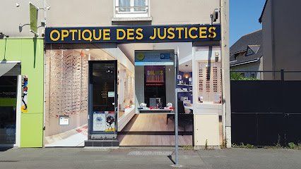 Façade de la boutique Optique Des Justices, opticien indépendant à Angers