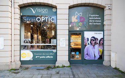 Façade de la boutique Opticien Strasbourg - Stras Optic / Vision Leblois, opticien indépendant à Strasbourg