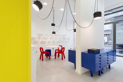 Façade de la boutique Isabelle Lunettes, opticien indépendant à Nantes
