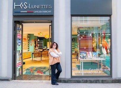 Façade de la boutique KLS-Lunettes Opticien Fabricant Croix-Rousse, opticien indépendant à Lyon