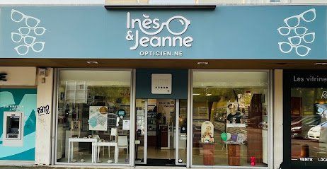 Façade de la boutique Inès&Jeanne Opticien.ne, opticien indépendant à Rennes