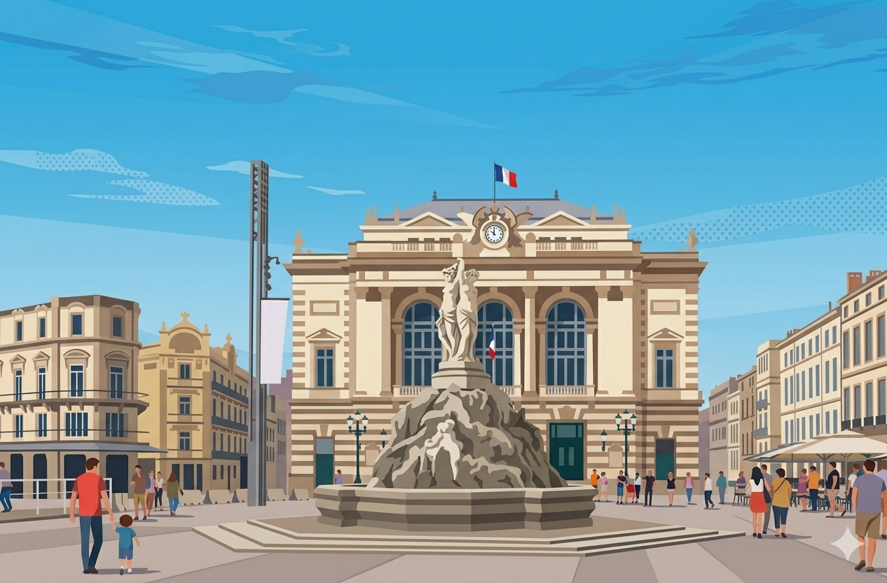 photo de montpellier