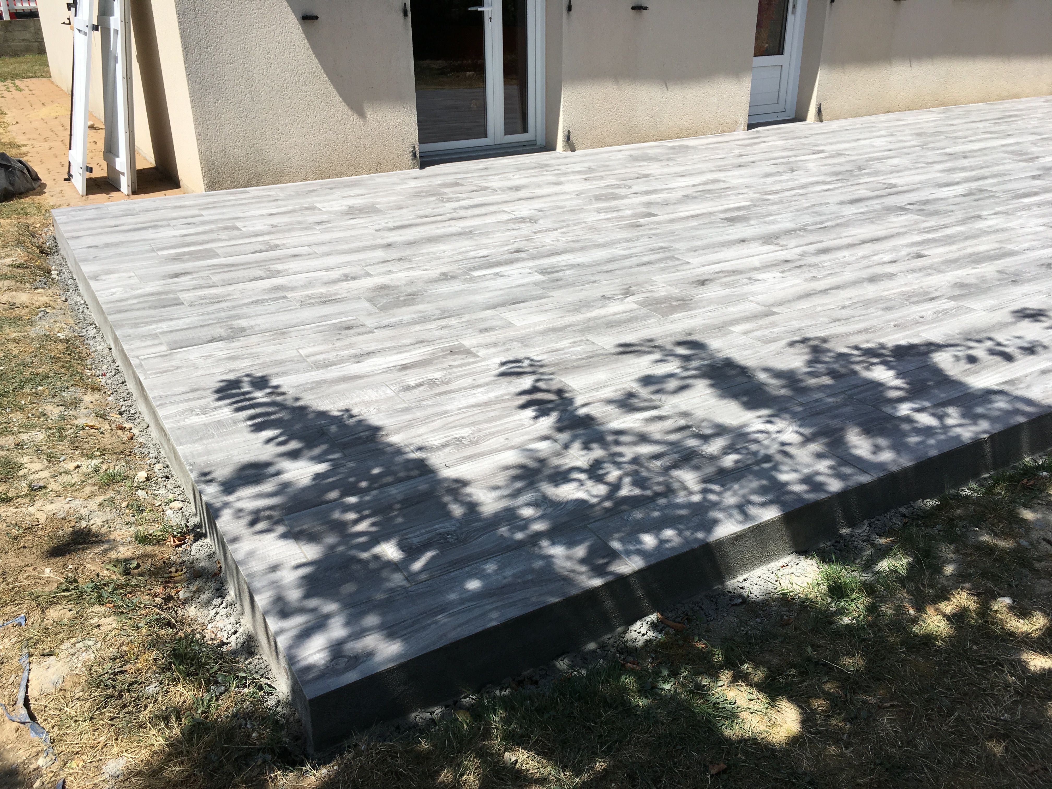 Pose de terrasse en grès cérame à Pruillé-le-Chétif - 10 sur 13
