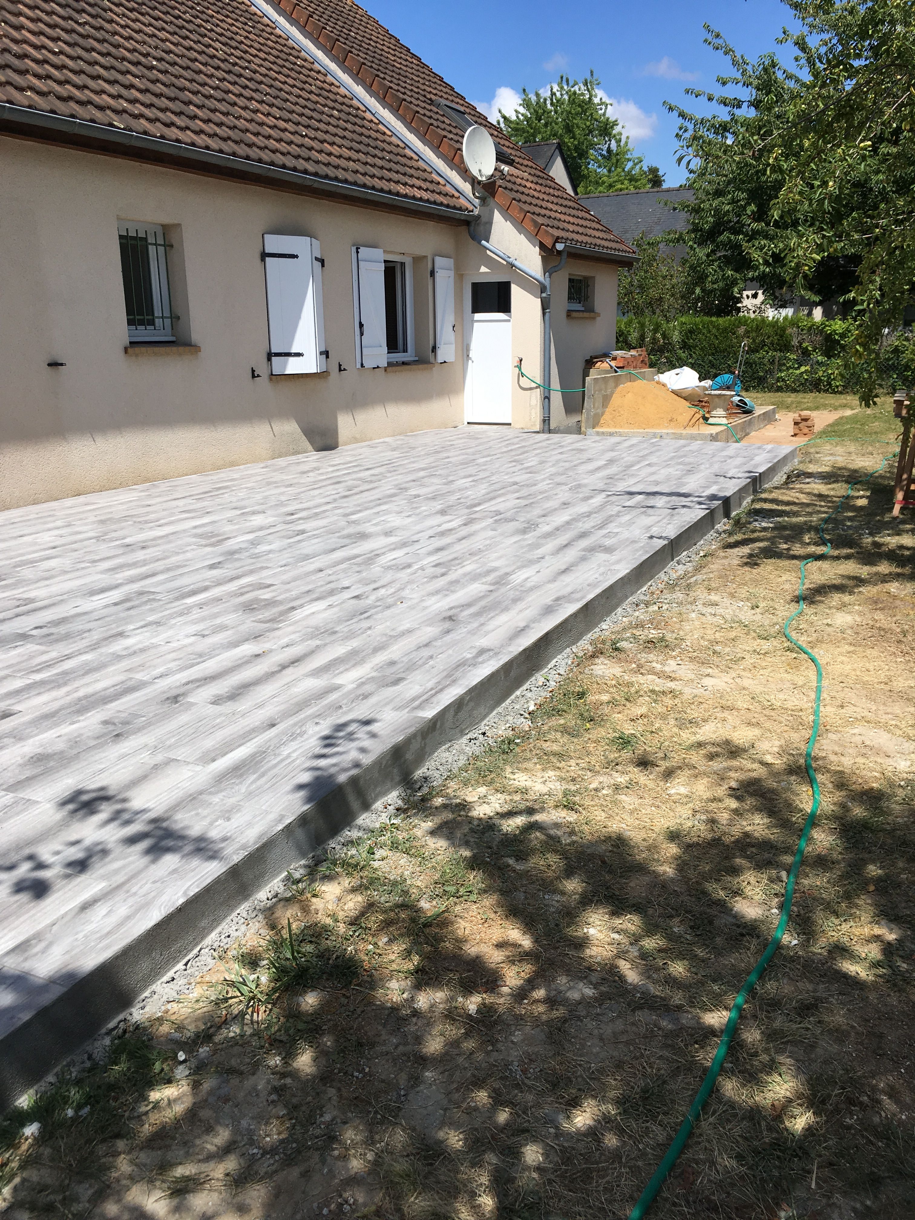 Pose de terrasse en grès cérame à Pruillé-le-Chétif - 11 sur 13