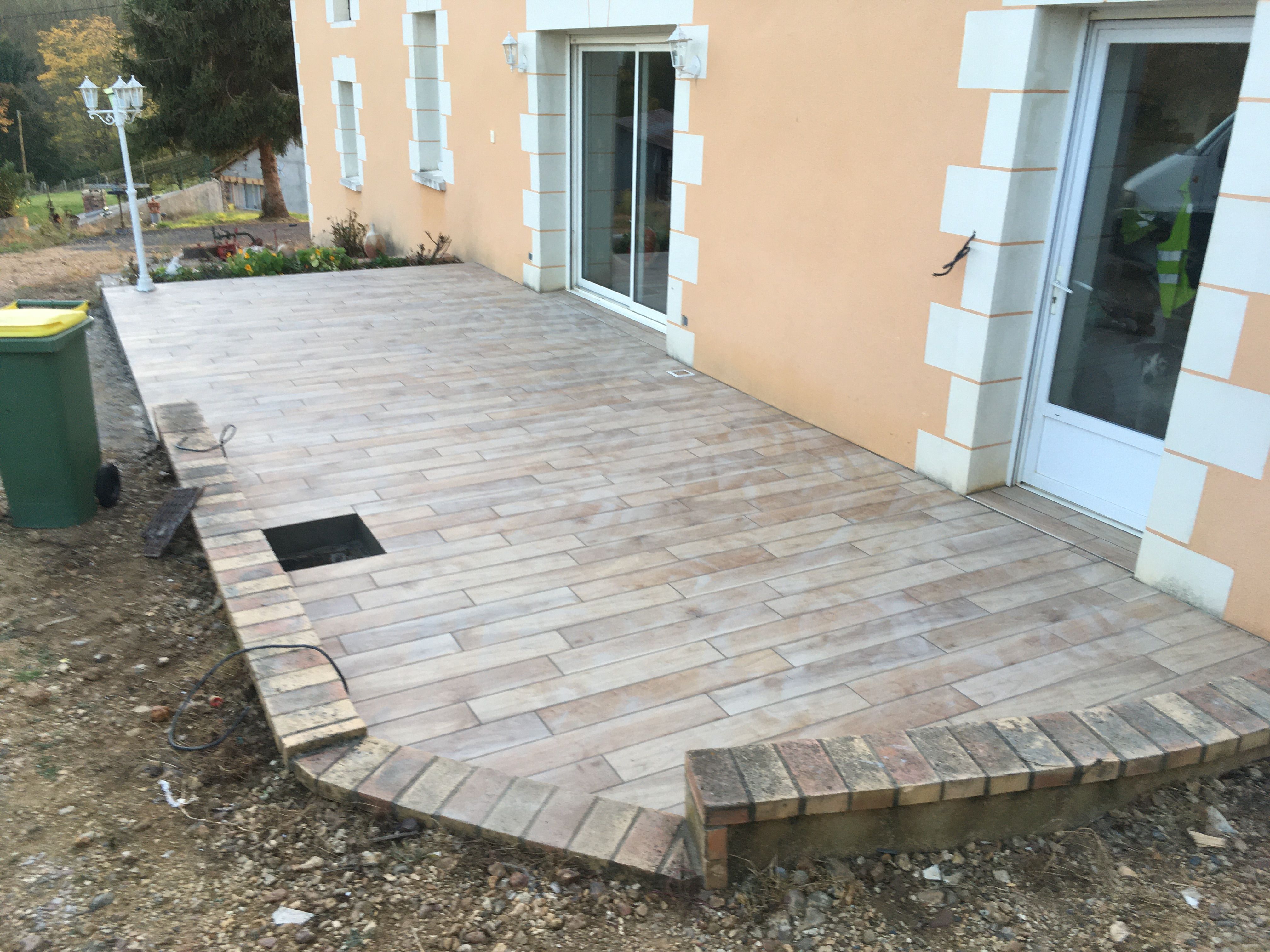 Pose de terrasse en grès cérame à Montval-sur-Loir - 1 sur 1