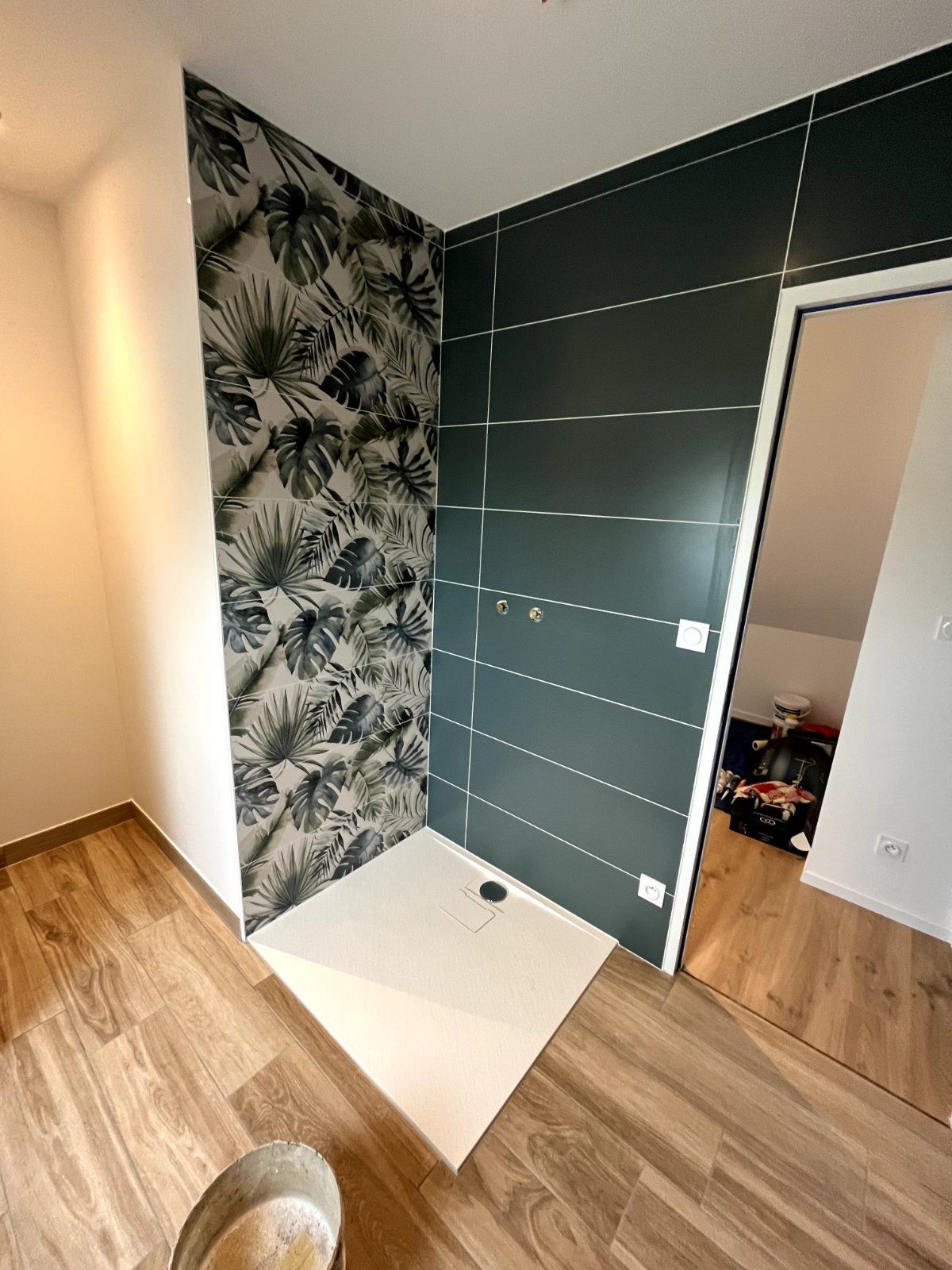 Rénovation de salle de bain moderne en Sarthe — Salle de bain en Sarthe — photo 4 sur 5